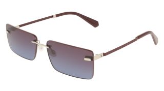 Óculos de sol Calvin Klein Jeans CKJ25206S Prateados Retangular - 1