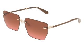 Óculos de sol Calvin Klein Jeans CKJ25207S Castanho Retangular - 1