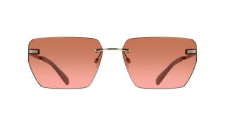 Óculos de sol Calvin Klein Jeans CKJ25207S Castanho Retangular - 2