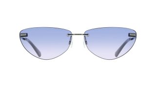 Óculos de sol Calvin Klein Jeans CKJ25208S Prateados Borboleta - 2
