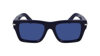 Óculos de sol SALVATORE FERRAGAMO SF2033S Azul Retangular - 2
