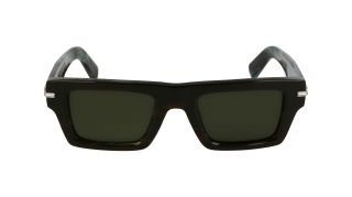Óculos de sol SALVATORE FERRAGAMO SF2034S Verde Retangular - 2