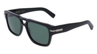 Óculos de sol SALVATORE FERRAGAMO SF2070S Preto Retangular - 1