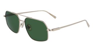 Óculos de sol SALVATORE FERRAGAMO SF313S Dourados Quadrada - 1