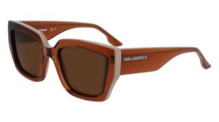 Óculos de sol Karl Lagerfeld KL6143S Castanho Retangular - 1