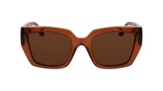 Óculos de sol Karl Lagerfeld KL6143S Castanho Retangular - 2