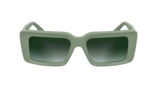 Óculos de sol Karl Lagerfeld KL6180S Verde Retangular - 2