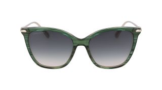 Óculos de sol Longchamp LO757S Verde Retangular - 2