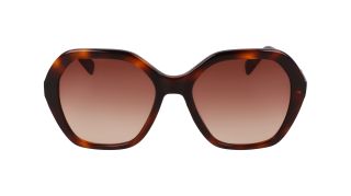 Óculos de sol Longchamp LO759S Castanho Retangular - 2