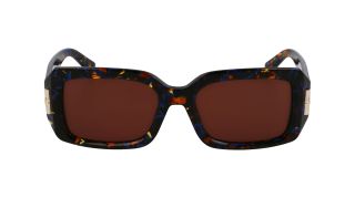 Óculos de sol Longchamp LO765S Azul Retangular - 2