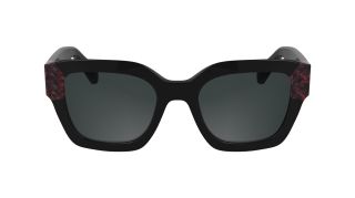 Óculos de sol Longchamp LO771S Preto Retangular - 2