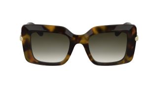 Óculos de sol Longchamp LO776S Castanho Retangular - 2