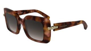 Óculos de sol Longchamp LO776S Castanho Retangular - 1