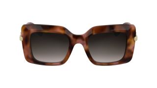 Óculos de sol Longchamp LO776S Castanho Retangular - 2