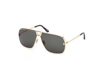 Óculos de sol Tom Ford FT1204 STAVROS Dourados Aviador - 1