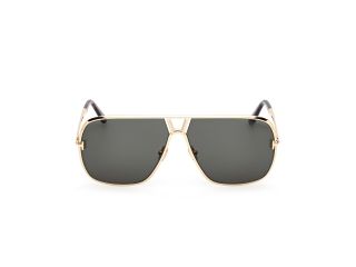 Óculos de sol Tom Ford FT1204 STAVROS Dourados Aviador - 2