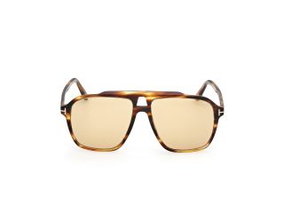 Óculos de sol Tom Ford FT1209 AUTARI Castanho Aviador - 2