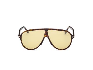 Óculos de sol Tom Ford FT1211 VLADIMIR Castanho Aviador - 2