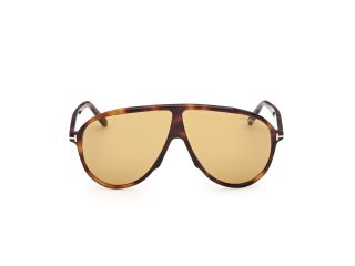 Óculos de sol Tom Ford FT1211 VLADIMIR Castanho Aviador - 2