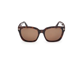 Óculos de sol Tom Ford FT1216 HAYLAY Castanho Quadrada - 2