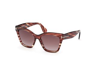 Óculos de sol Tom Ford FT1217 ELVIRA Castanho Borboleta - 1