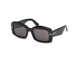 Óculos de sol Tom Ford FT1218 VENETIA Preto Retangular - 1