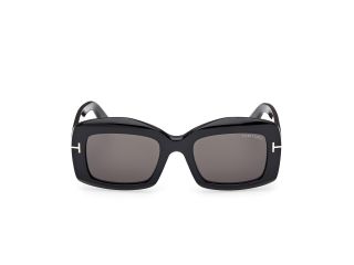 Óculos de sol Tom Ford FT1218 VENETIA Preto Retangular - 2