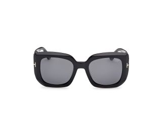Óculos de sol Tom Ford FT1220 CARLA-02 Preto Quadrada - 2