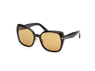 Óculos de sol Tom Ford FT1223 PLUM Preto Borboleta - 1
