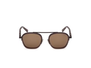 Óculos de sol Ermenegildo Zegna EZ0231 Castanho Quadrada - 2