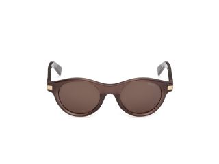 Óculos de sol Ermenegildo Zegna EZ0271 Castanho Redonda - 2