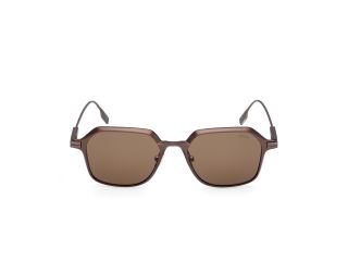 Óculos de sol Ermenegildo Zegna EZ0274 Castanho Quadrada - 2