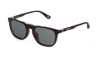 Óculos de sol Police UPLQ67 ORIGINS LITE 33 Castanho Redonda