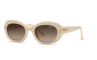 Óculos de sol Chopard SCH414M Beige Ovalada