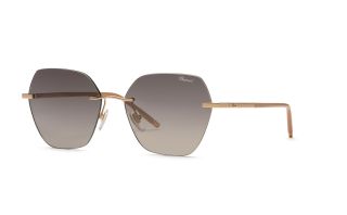 Óculos de sol Chopard SCHL88M Dourados Quadrada