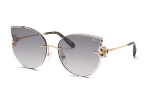 Óculos de sol Chopard SCHL90S Dourados Borboleta