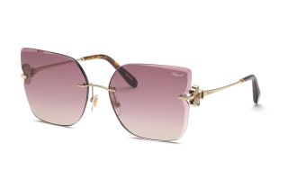 Óculos de sol Chopard SCHL91S Dourados Quadrada