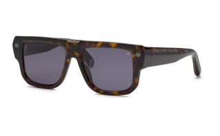 Óculos de sol PHILIPP_PLEIN SPP179 PLEIN HAXAGON CAMOU Castanho Quadrada