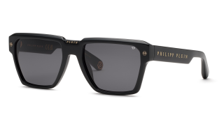 Óculos de sol PHILIPP_PLEIN SPP201V PLEIN STUD Preto Quadrada
