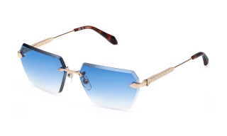 Óculos de sol Just Cavalli SJC110 Dourados Quadrada