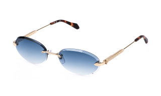 Óculos de sol Just Cavalli SJC155 Dourados Ovalada