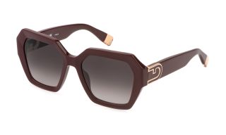 Óculos de sol Furla SFU880 Grená Quadrada