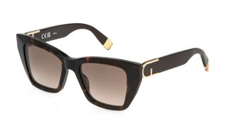 Óculos de sol Furla SFU882 Castanho Quadrada