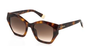 Óculos de sol Furla SFU885 Castanho Quadrada