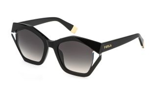 Óculos de sol Furla SFU885V Preto Quadrada