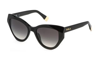 Óculos de sol Furla SFU886 Preto Quadrada