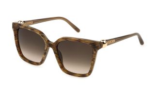 Óculos de sol Furla SFU888 Castanho Quadrada