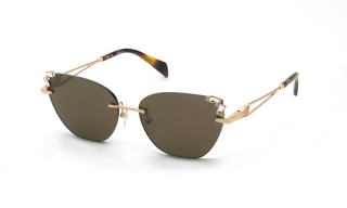 Óculos de sol Blumarine SBM230S Dourados Borboleta