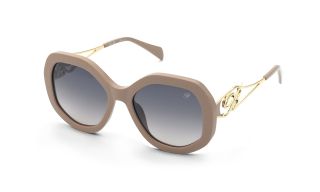 Óculos de sol Blumarine SBM892 Beige Quadrada