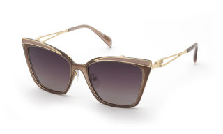 Óculos de sol Blumarine UBM225 Dourados Quadrada